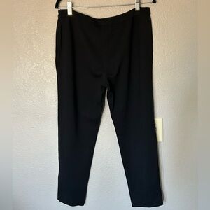 Pendleton High Quality Stretch Slim Ankle Cropped Black Comfortable Pant Trouser